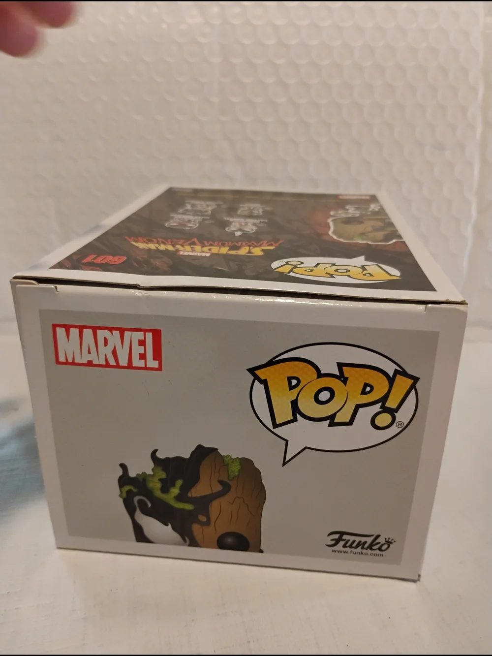 Funko POP! Venomized Groot #601 - Black & Brown Vinyl Figure